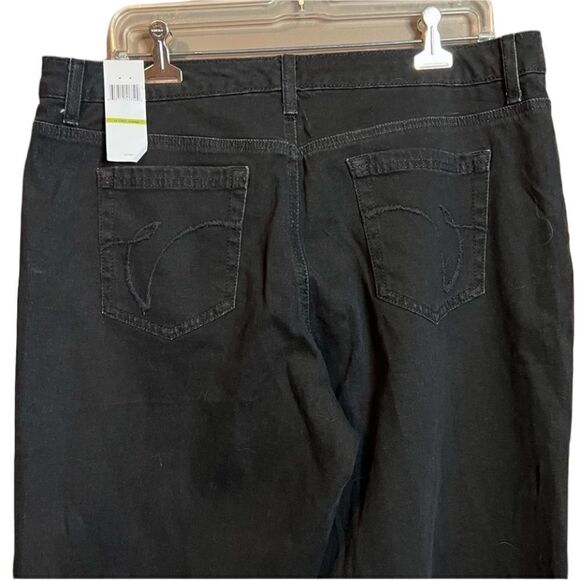 NWT! Gloria Vanderbilt black mid rise skinny jeans - Picture 10 of 12